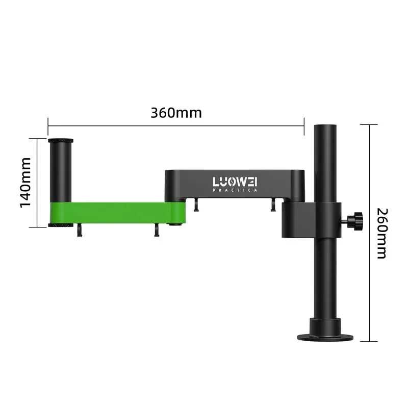 32 24 مللي متر مجهر توضيح الذراع للتدوير العالمي حامل ستيريو ثلاثي العينيات مجهر HDMI USB كاميرا فيديو إصلاح الهاتف