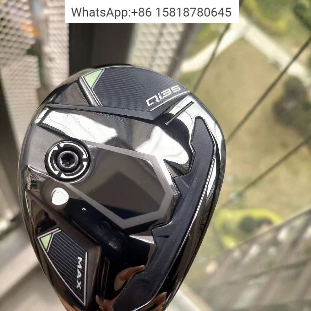 قضيب نادي الجولف Qi35 MAX من الخشب الحديدي U3U4U5 قضيب زاوية ساق الدجاج للرجال قضيب مختلط مع غطاء Ro d