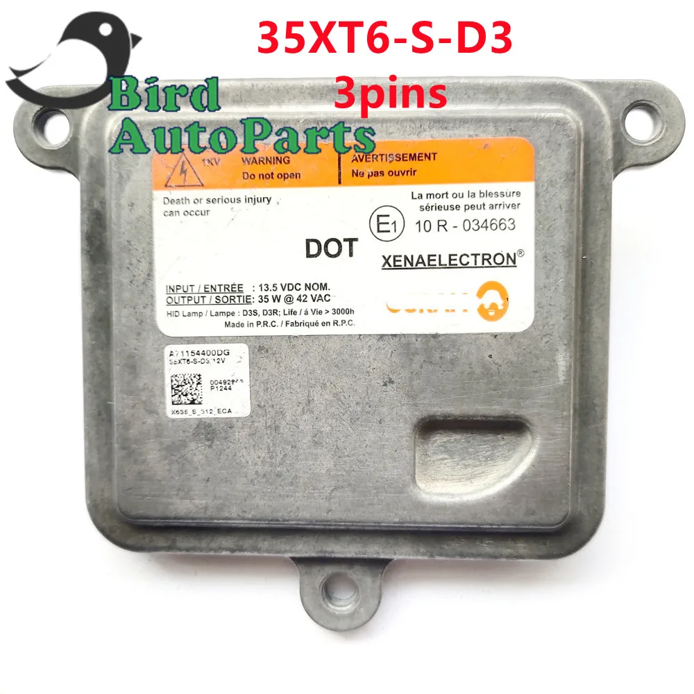 10R-034663 35XT6-S-D3 A71154400DG A71154401DG Original Genuine D3S Xenon 3 Pins Headlight Ballast Module For Os-ram