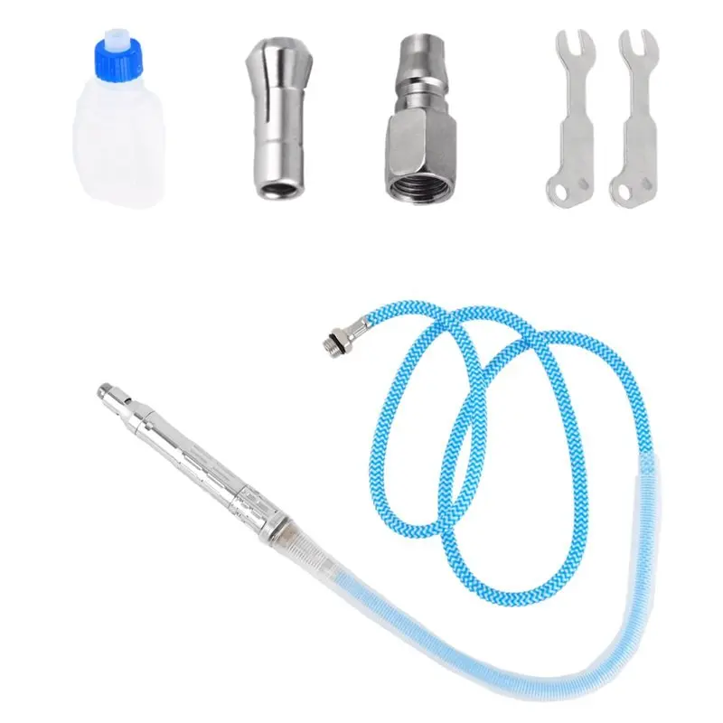 【FITTING】1Pcs Pneumatic Grinder Tube Air Micro Die Grinder Kit Mini Pencil Polishing Parts Tube, Pneumatic Air Brush Pen Set