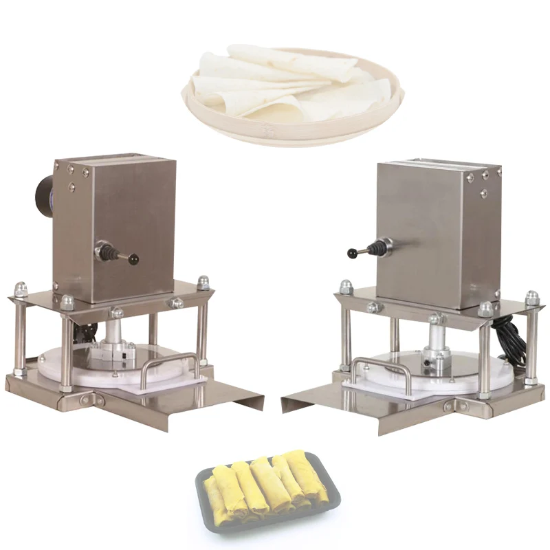 Roast Duck Cake Machine 20cm Corn pancake Flattening Machine Pizza Egg Pancake Cake Pressing Machine