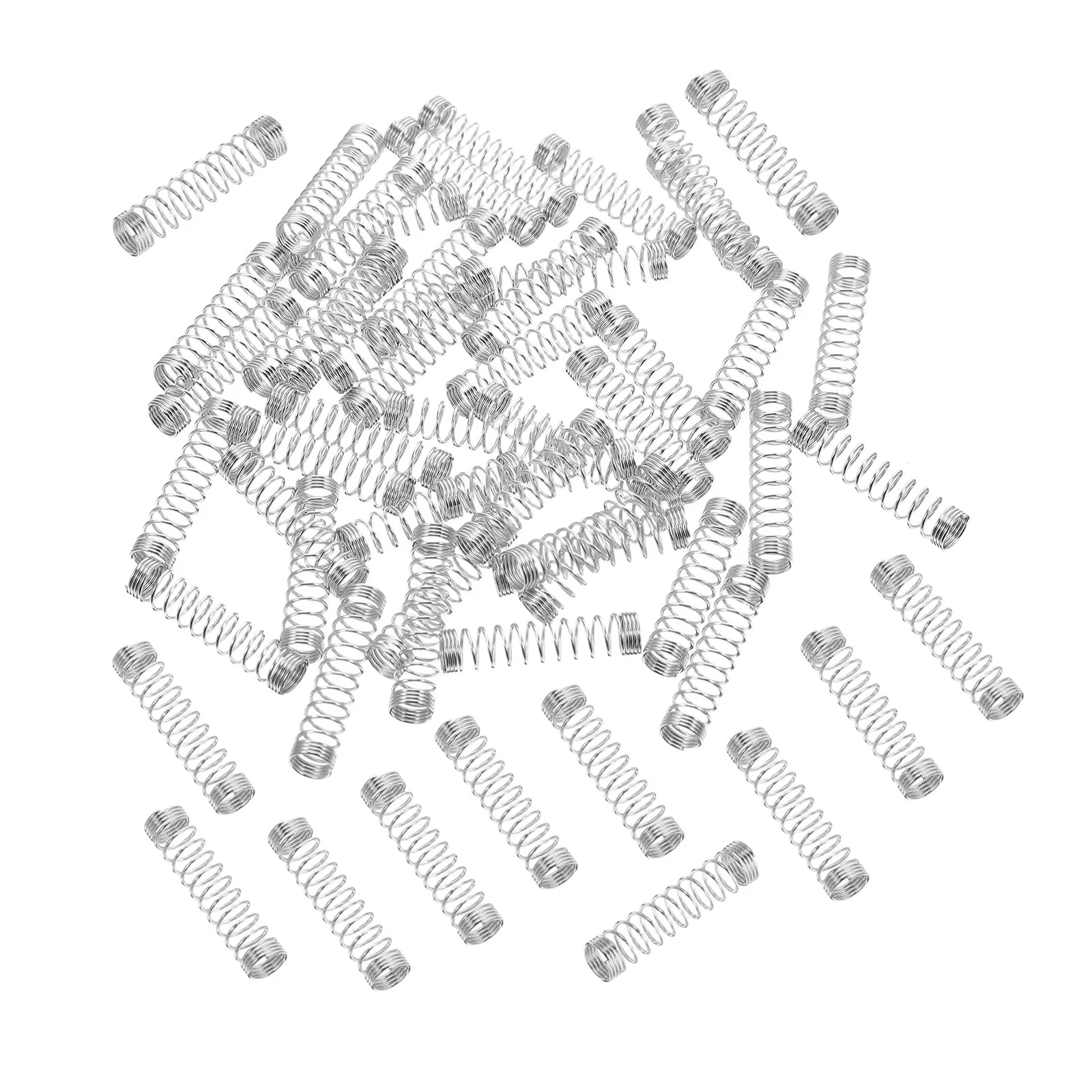 

100Pcs Stainless Steel Compression Springs Small Pen Springs Replacement for Ballpoint Pen Refill Seamless Flow Mechanical