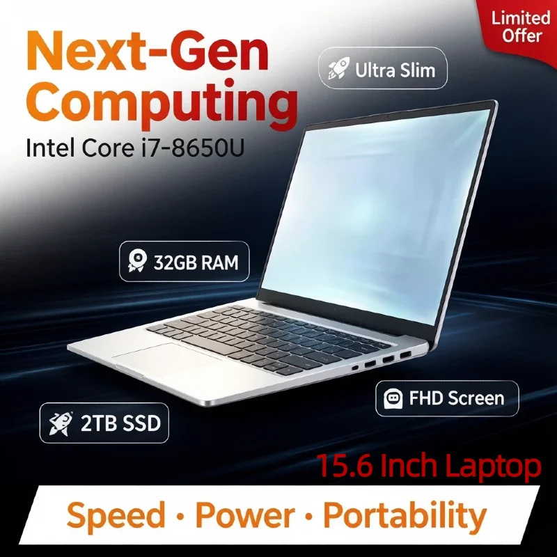 Pc Unit For Gaming - Laptop Intel i7 8650U de 15,6