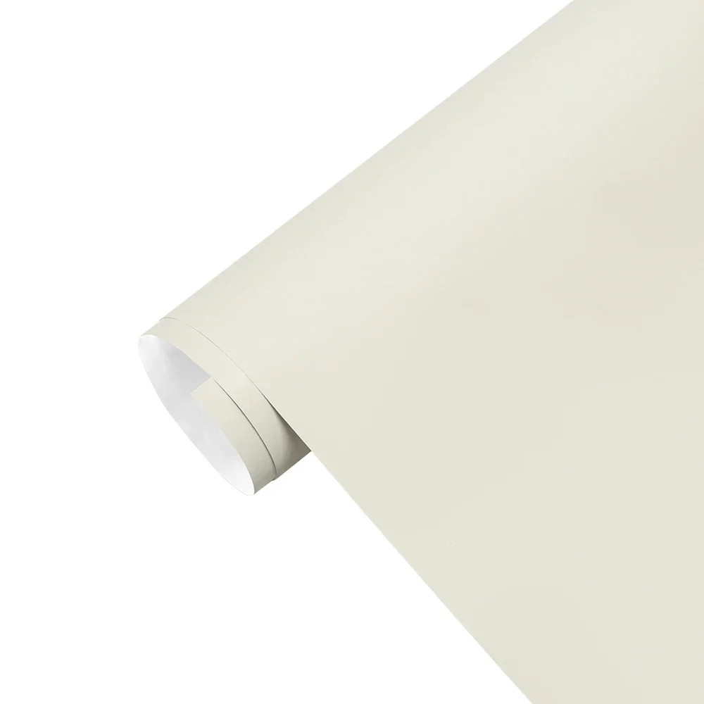 

0.5m Wide Car Sticker Matte Paper White Color Change Vinyl Film PET Bubble Free Wrapping Car Accessories Self Adhesive Decals