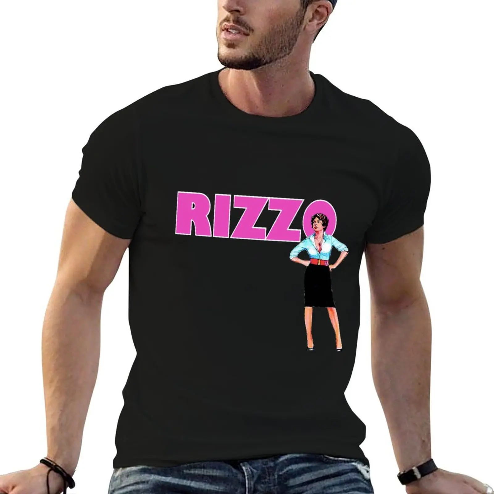 RIZZO GREASE STOCKARD CHANNING T-Shirt Minimalist Graphic Tee Shirt