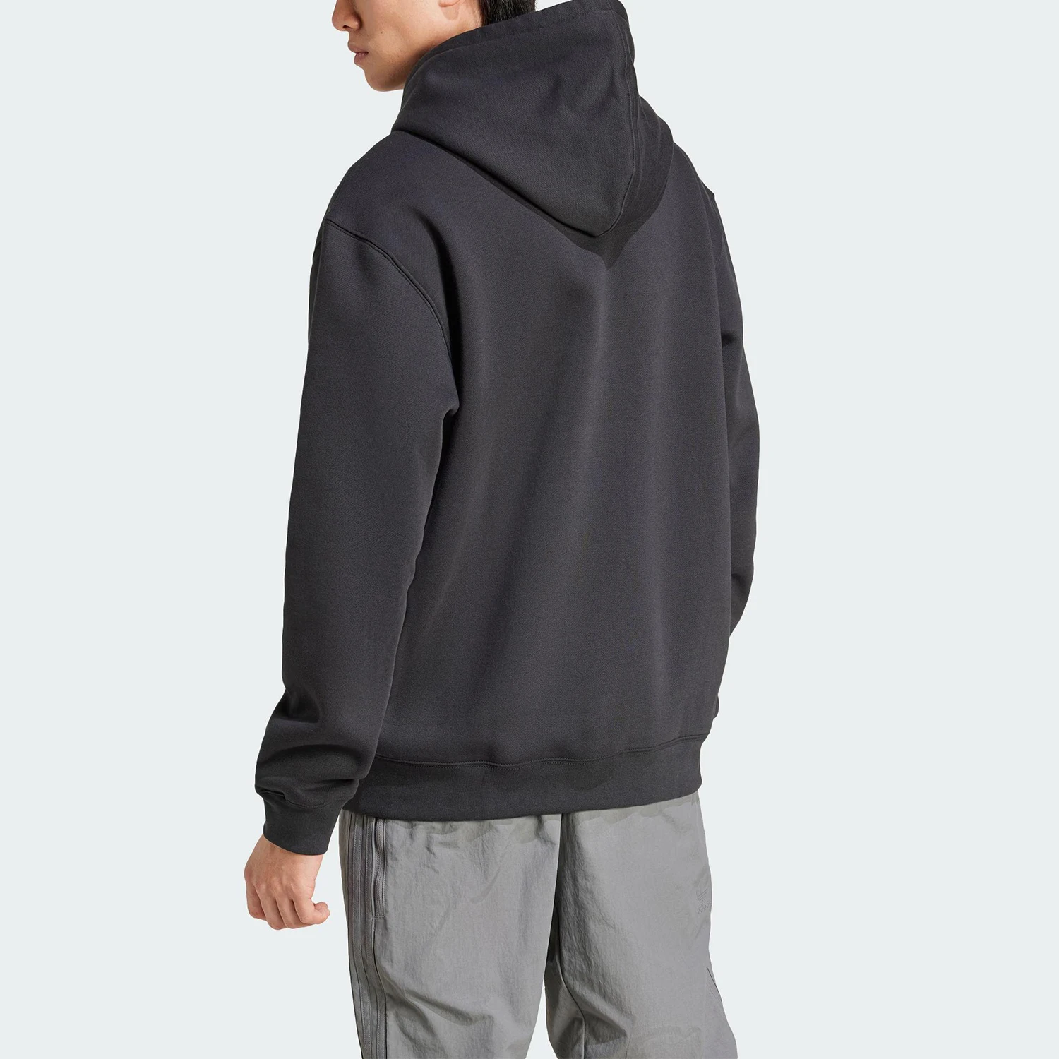 Adidas Authentic Three Leaves Men's Hooded Pullover Durable Sports Hoodie IZ2566