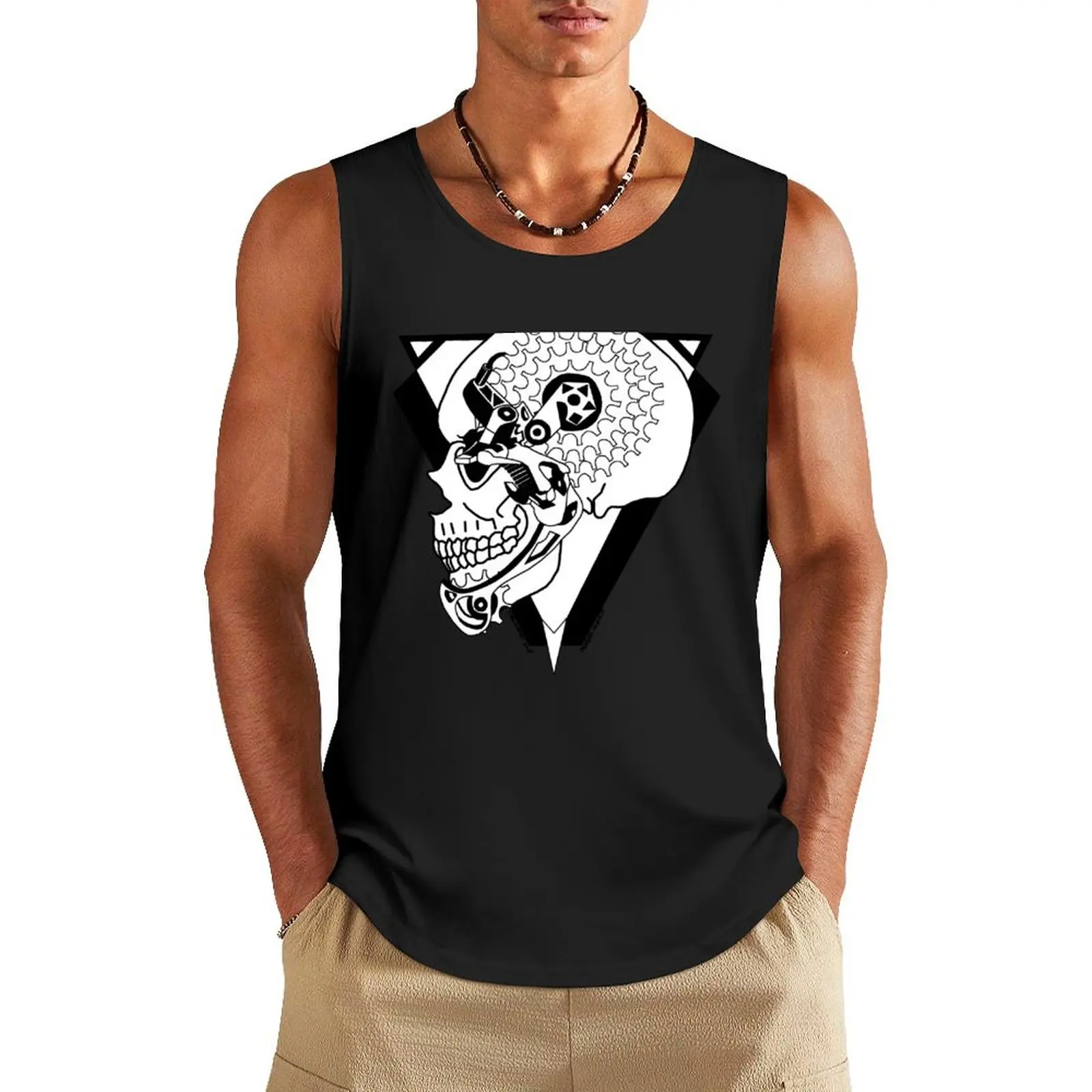 

Cognition Tank Top Men's summer clothes 2025 gym men best selling products anime top