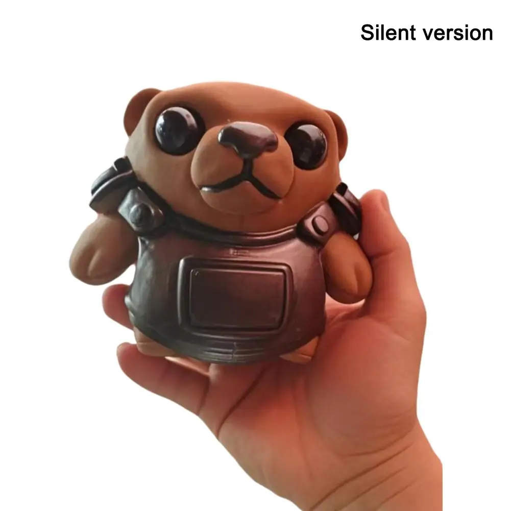 11cm mini urso alívio do estresse squeeze brinquedo descompressão kawaii squeezable modelo coleção ornamentos para crianças presentes