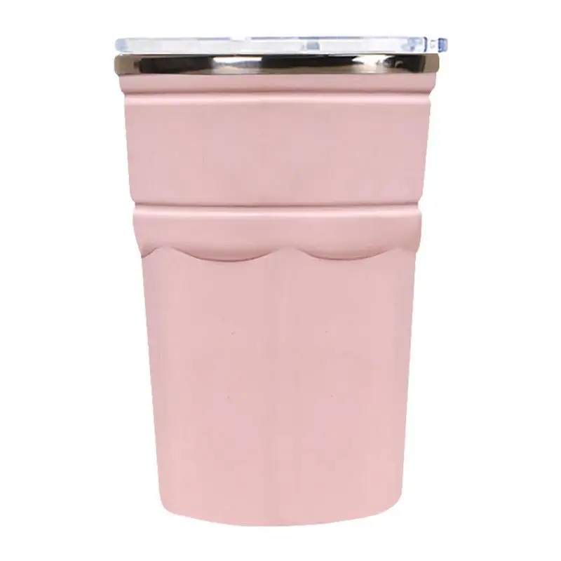 Portable Insulated Cup 550ML High Temperature Resistant Cooling Tumbler Summer Supplies Freeze Cups For Home Working Cycling