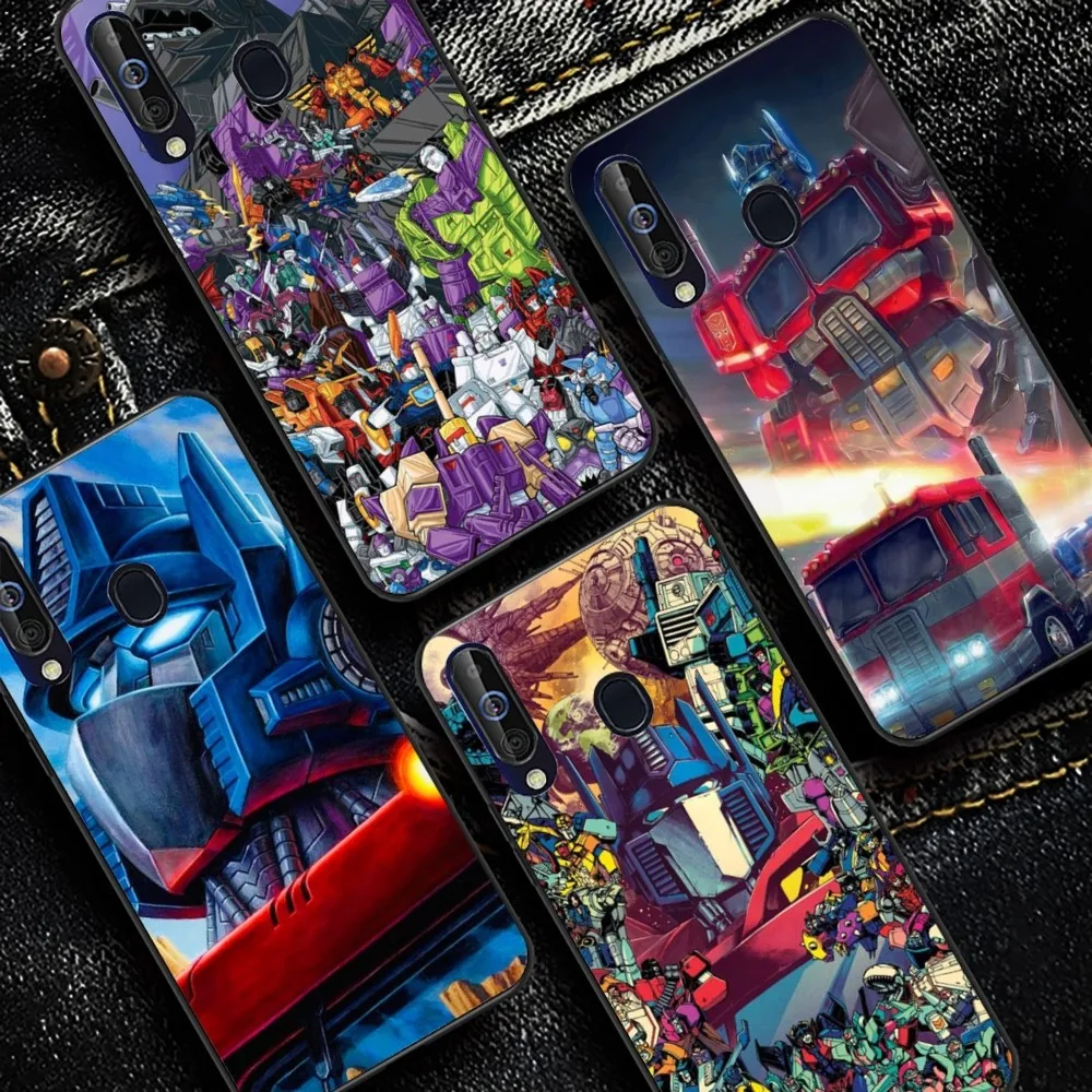 Cartoon T-Transformers Autobot Phone Case For Samsung A 10 11 12 13 20 21 22 30 31 32 40 51 52 53 70 71 72 73 91 13 Shell