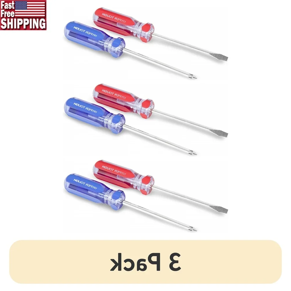 

Набор мини-карманных отверток из 2 предметов, ацетатная ручка, никелированная, устойчивая к ржавчине, термообработанная углеродистая сталь, компактные инструменты 4,5 дюйма