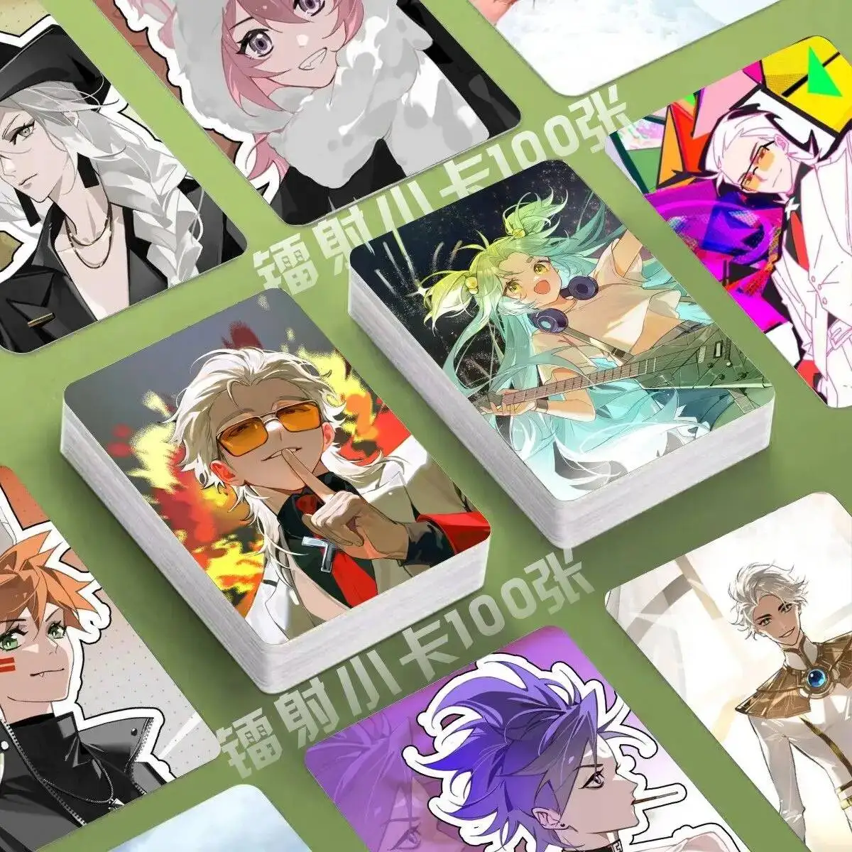 

100PCS Cute TO BE HERO X Nice Anime Laser Collection Lomo Card Fans Photo Postcard Pictorials Acg Birthday Gift