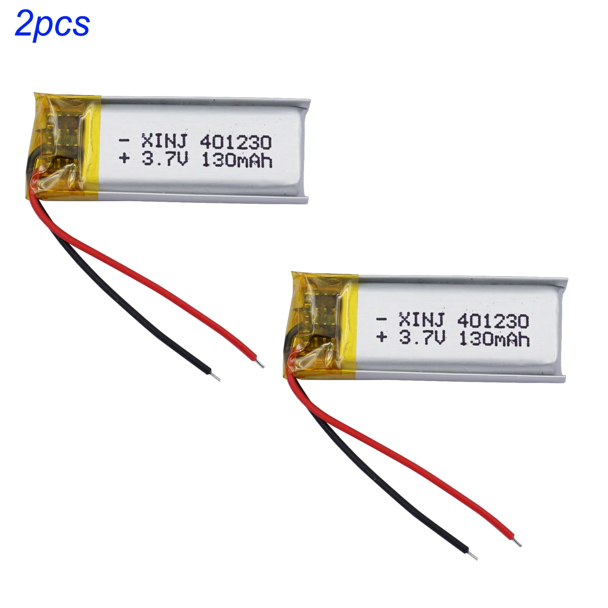 XINJ 1/2/5/10 stücke 3,7 V mAh wiederauf ladbarer Polymer-Li-Po-Akku für Nave-Kopfhörer Bluetooth-Lautsprecher Kopfhörer Dashcam 3