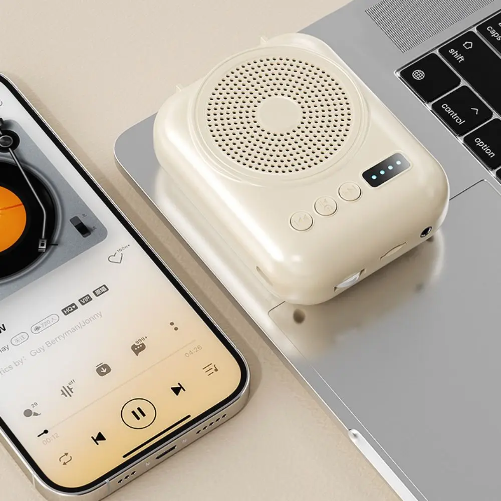 

FM Radio Wireless Voice Amplifier with Belt Lightweight Classroom Sound Speaker Plastic Multi-functional Sound Amplifier