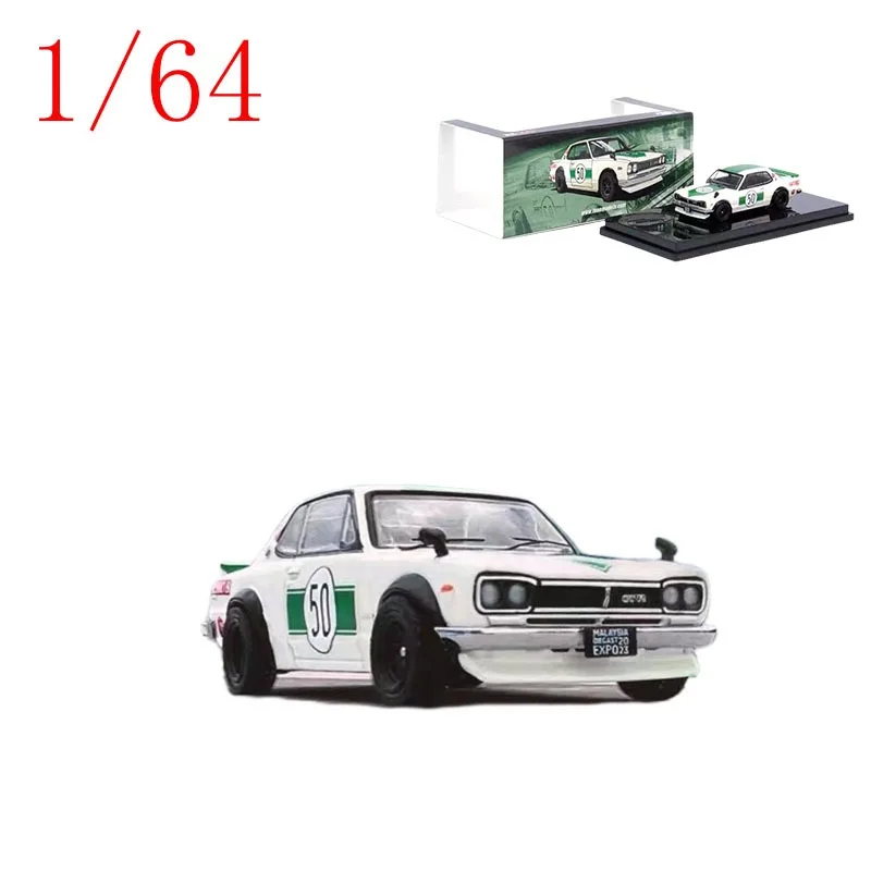 

INNO литой под давлением масштаб 1/64 ‌ Nissan 2000GT-R Skyline KPGC10 Show Edition, модель автомобиля из сплава, игрушки для мальчиков, подарок