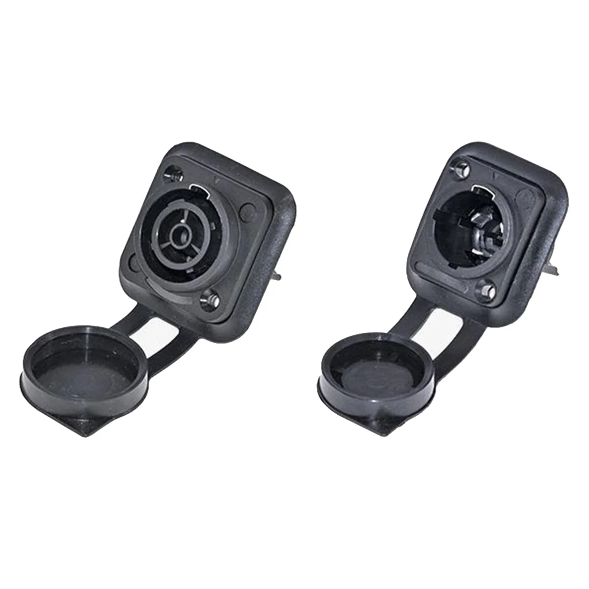 ผู้ถือจอแสดงผล LED กันน้ำอุปกรณ์แสงเวทีอเนกประสงค์ที่สะดวกผู้ถือขั้วต่อไฟฟ้า, A-สีดำ