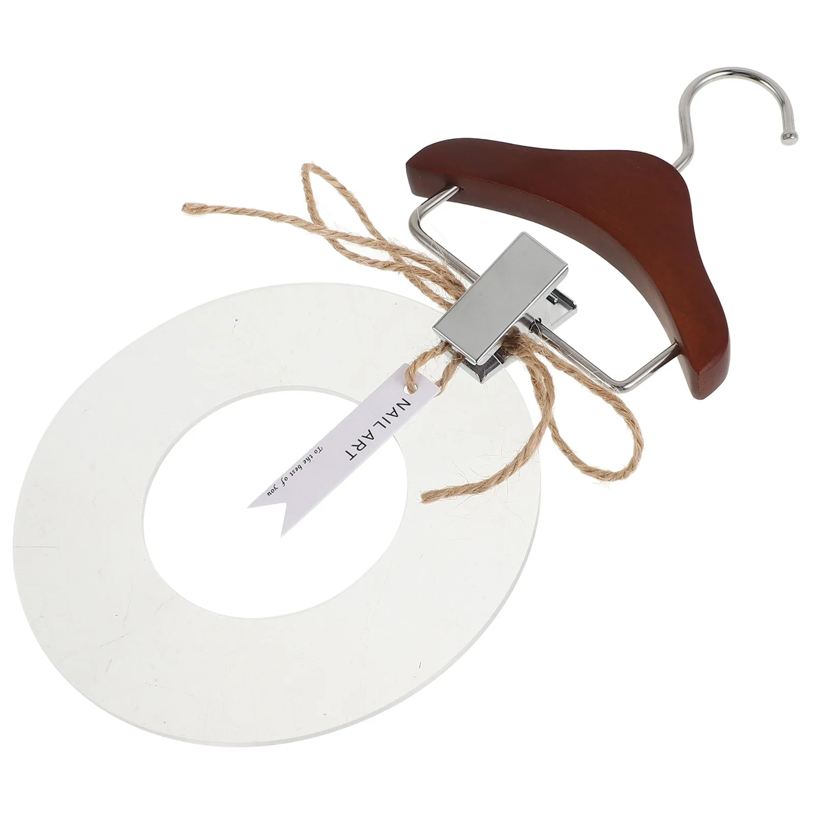 

1 set 1 Set Nail Color Holder Board Round Display Stand For Fake Nails Tips Manicure Art Supply Circular Hoop Salon Beauty Tool