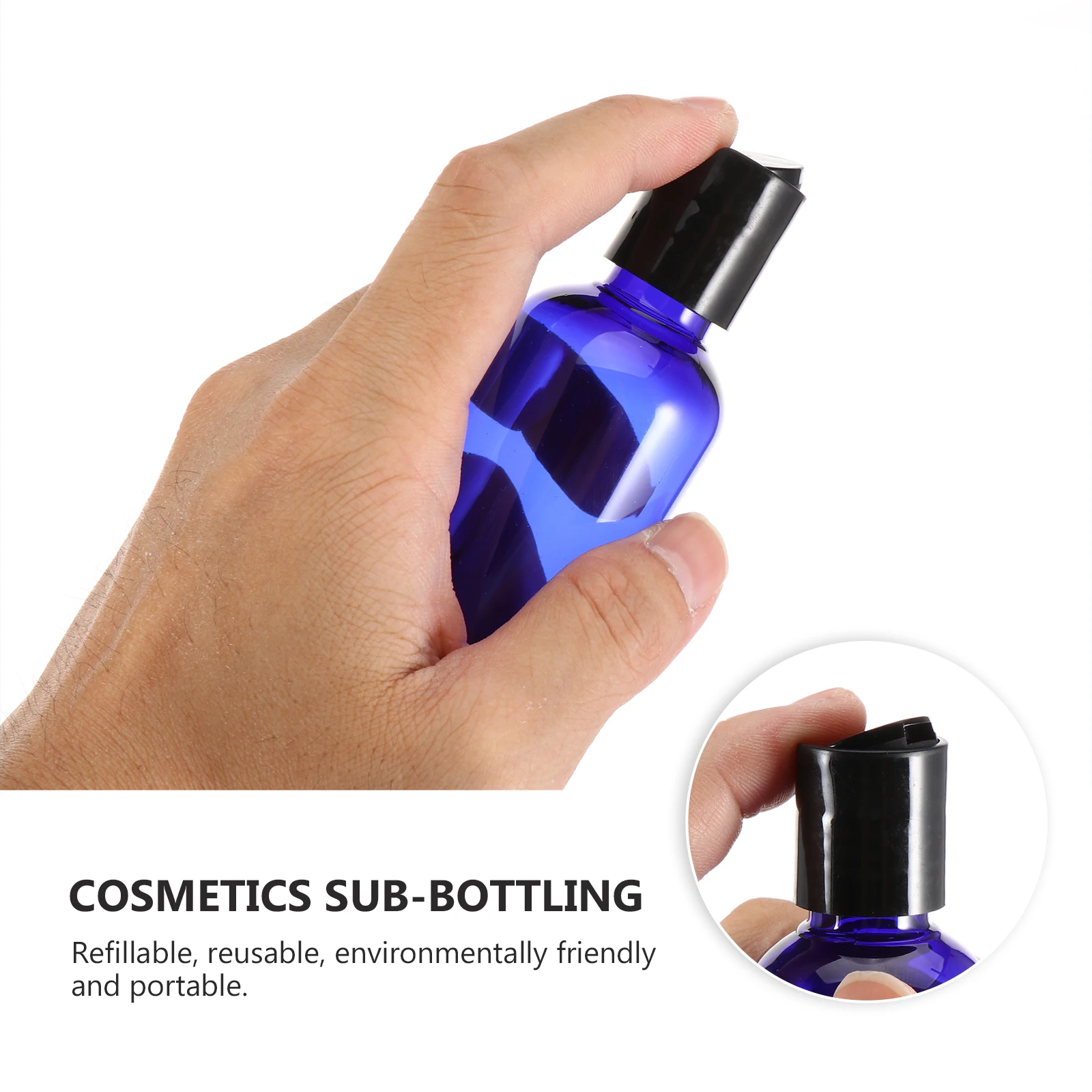 

16pcs 100Ml Lotion Bottles Refillable Toiletry Containers Leak Proof Travel Size Empty Bottles For Shampoo Liquid Soap