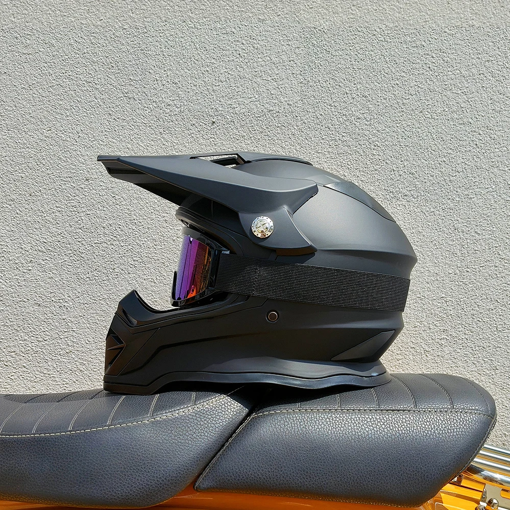 パーソナライズされたオートバイオフロードヘルメットモトクロスレーシングモジュラーカスコスパラモト男性女性ファッションフルフェイスオートバイヘルメット