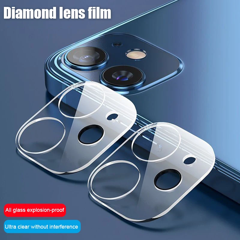 4Pcs Camera Protector Glass For Iphone 14 11 12 13 Pro XS Max Full Cover Protective For Iphone X 11pro 12 13 Mini Lens Films New