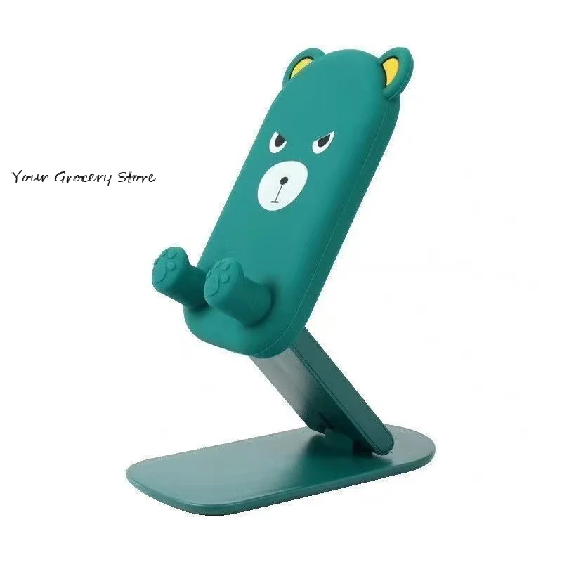 Cute Cartoon Holder Foldable Portable Cell Phone Stand Tablet Support Desktop Handset Mounting For Mobile Phone For IPad Iphone