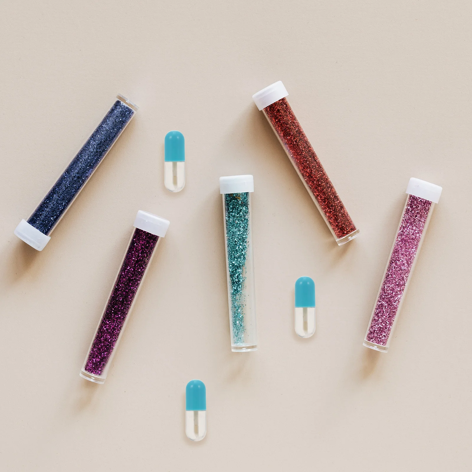 12개 빈 글로스 튜브 리필 가능한 미니 립밤 병 DIY 립 컬러 용기 누수 방지 휴대용 보관