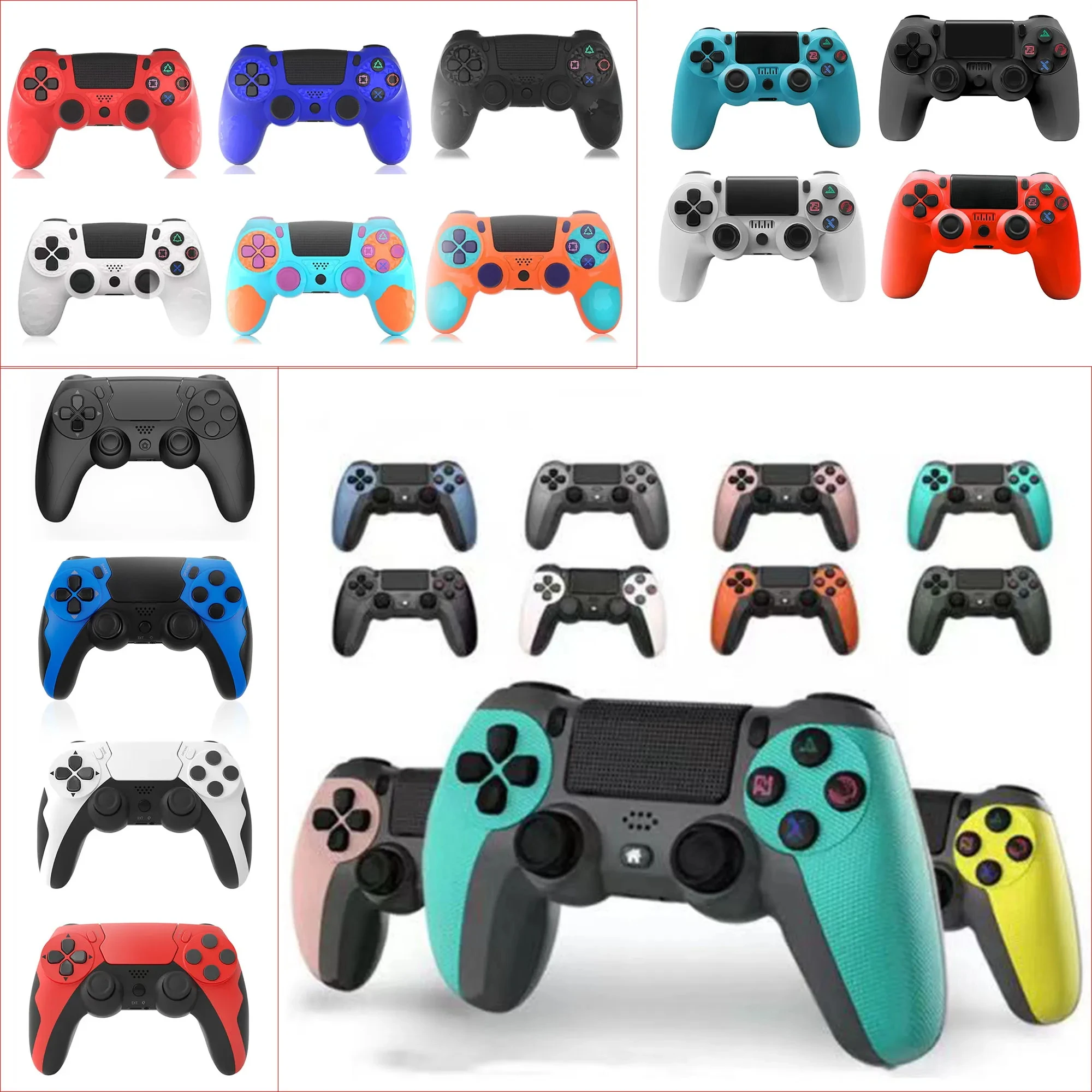 

Wireless Bluetooth P4 Controller For Sony Joystick Controller Pro/Slim/PC/iPad/Vibration Gamepad For Console