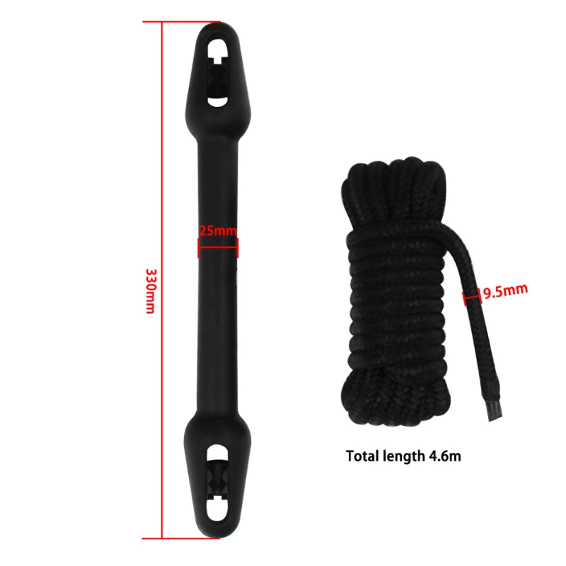 1/2/3 Set Dock Edge Boat Mooring Snubber with Dock Line Fits 10-12mm Rope for Boats Up To 20 Ft Max Tensile Strength of 300kg