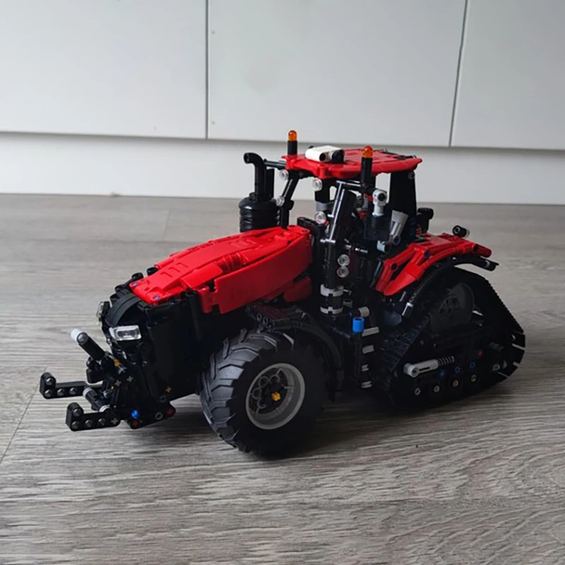 

New MOC T8 half track tractor, agricultural tractor building block set, children's toy, Christmas gift, technical building block
