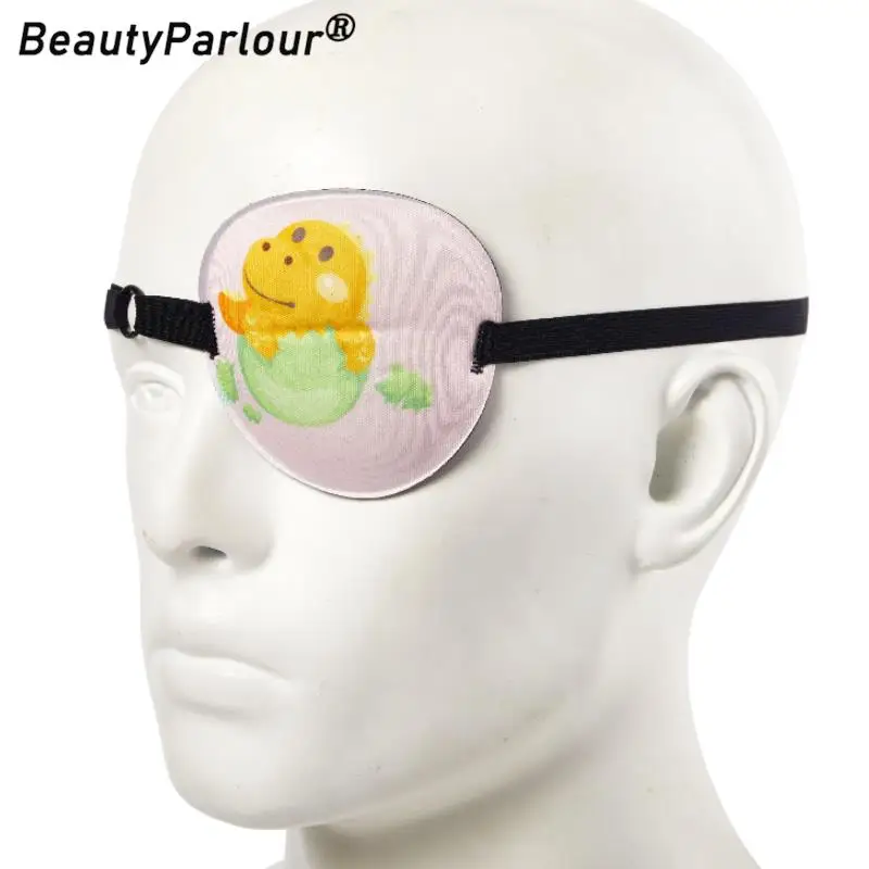 Cartoon Occlusion Medical Eye Patch para Crianças, ambliopia Obscure Training Eyeshade, Child Filled Eye Patches, 1pc