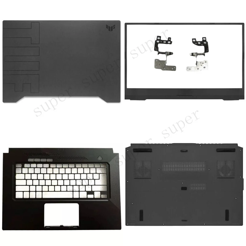 S+   New For ASUS TUF AIR 2021 F15 FX516 FX516P FX516PR FA516 LCD Back Cover Bezel Bottom