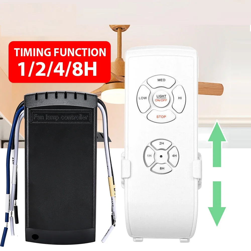 

Universal Ceiling Fan Remote Lamp Controller Timing Wireless Intelligent Switch