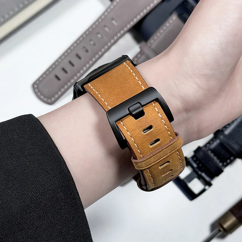 Genuine Leather Str… - image