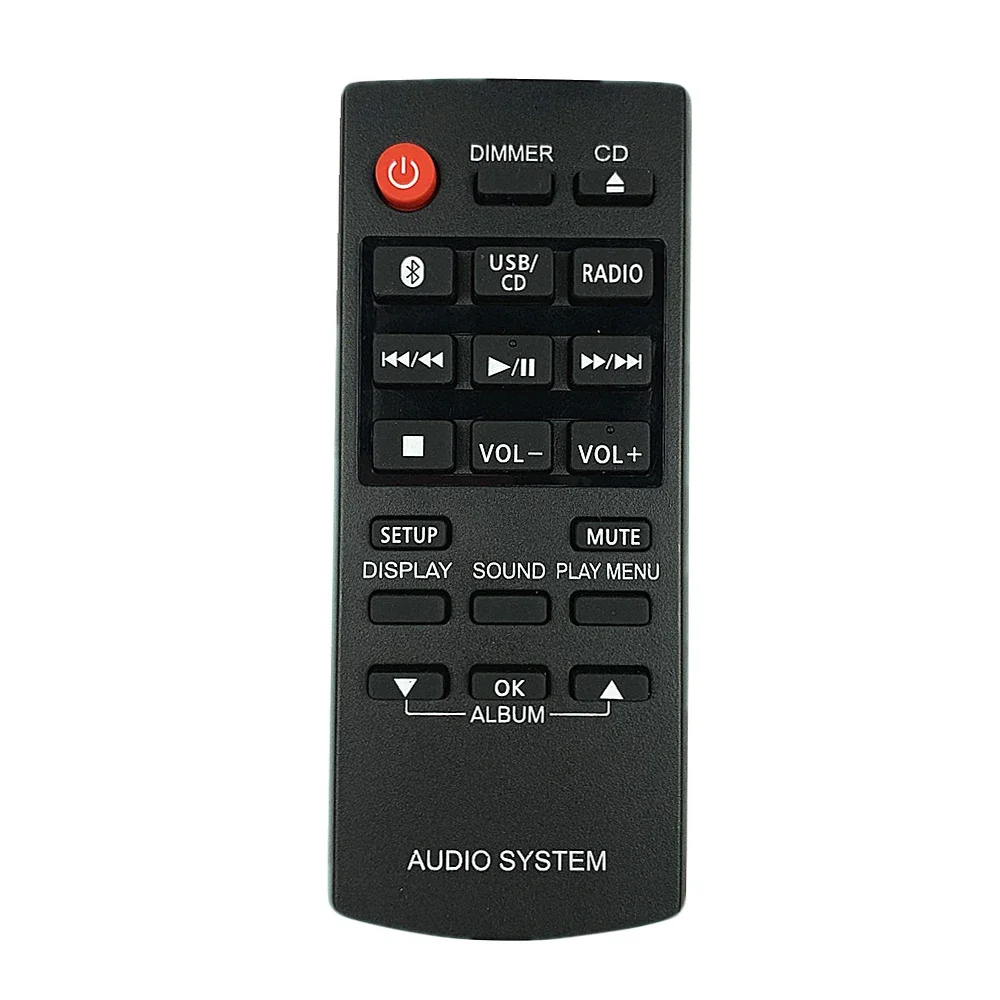 Remote For Panasonic N2QAYB001019 N2QAYB001093 SA-AKX200 SA-AKX220 SA-PM250 SA-UX100 SC-PM250EG Micro CD Stereo Audio System