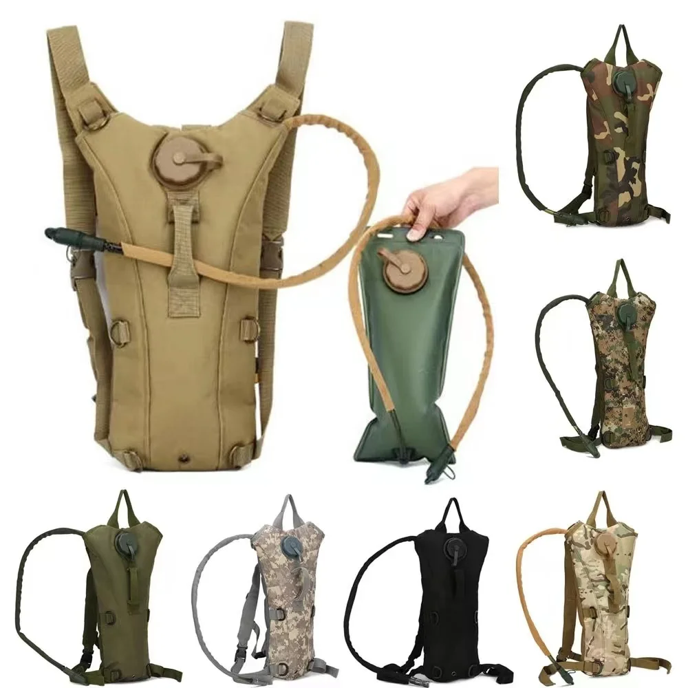 3L inner tank outdoor camouflage mountaineering bag cycling training battlefield sports field bag tactical water carrying bag