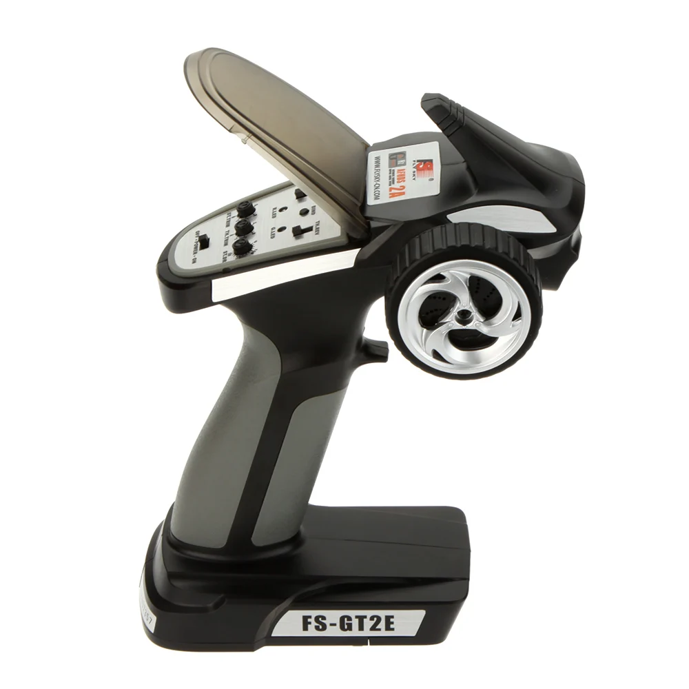 Flysky FS-GT2E FS-A3 수신기 장착 RC 카 보트용 라디오 시스템, AFHDS 2A, 2.4GHz, 2CH