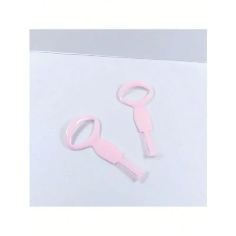 أداة مكياج 3 في 1 قابلة لإعادة الاستخدام - درع الماسكارا ومشط الرموش وفرشاة الحاجب لتنظيف العينين #2