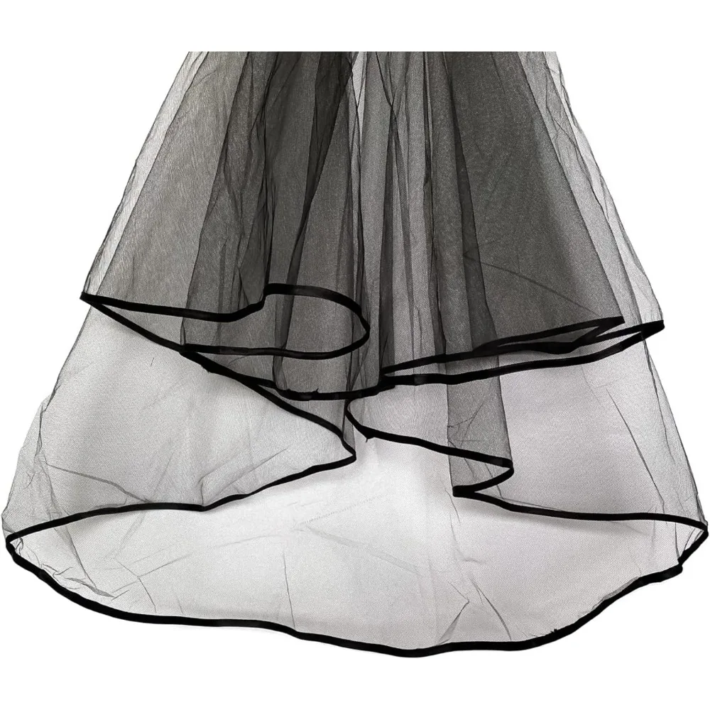 Velo de novia para novias, velo de novia para mujer, velo de catedral de tul simple para despedida de soltera y boda, W-V-1