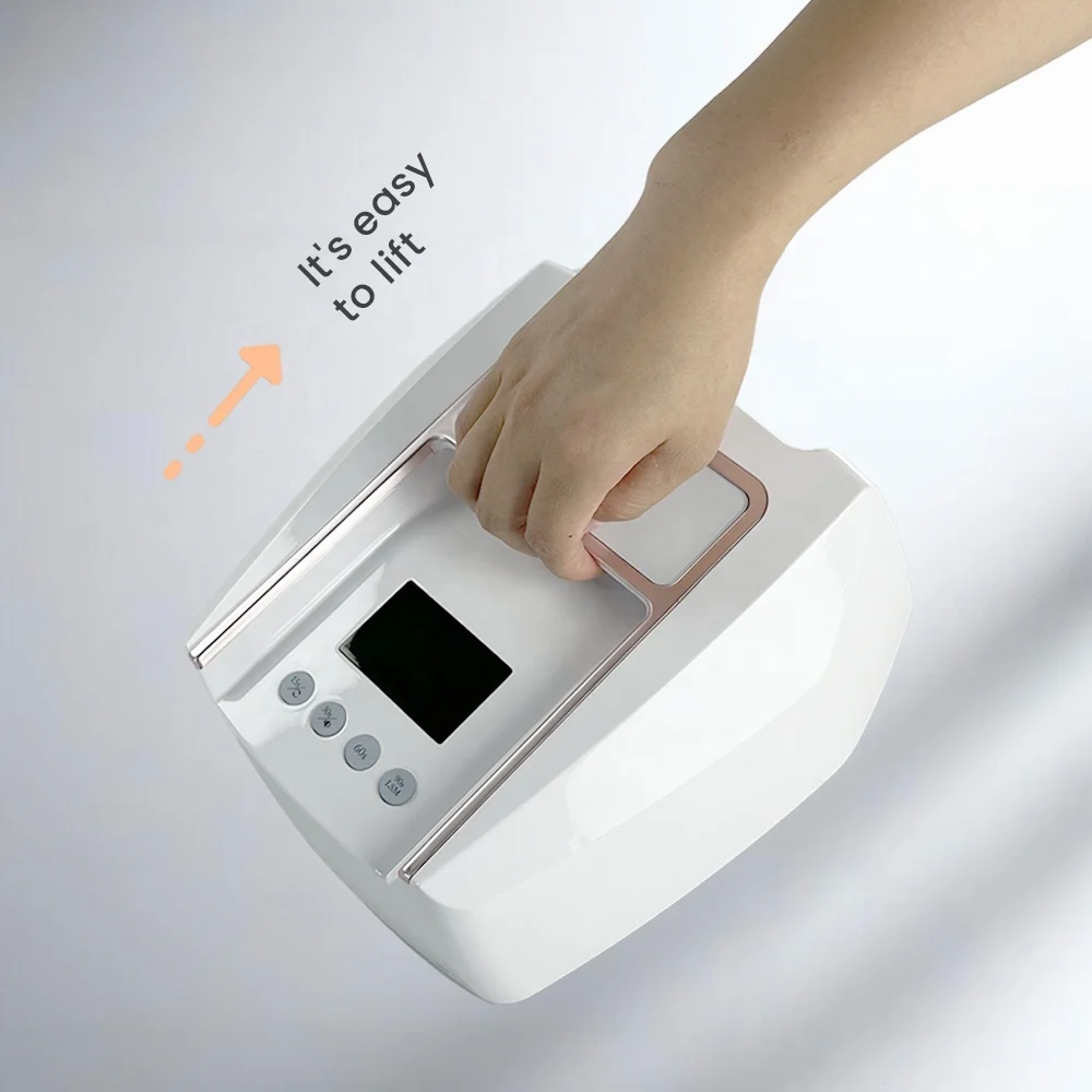 126W Cordless UV LED Nail Dryer 5200mAh Battery Infrared Sensor 10s Fast Cure Gel Polish Salon Home Wholesale OEM