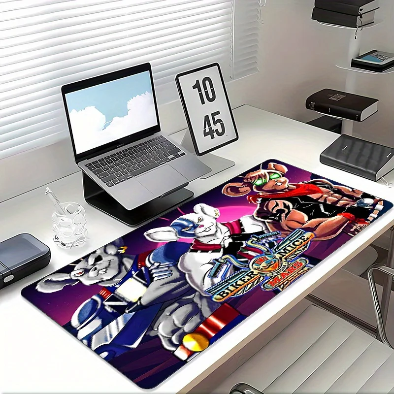 لوحة ماوس لراكبي الدراجات النارية من Mars 3، قاعدة مطاطية، حصيرة مكتب متينة غير قابلة للانزلاق مناسبة لتزيين الألعاب والمكاتب، مكتب هدايا مثالي #2