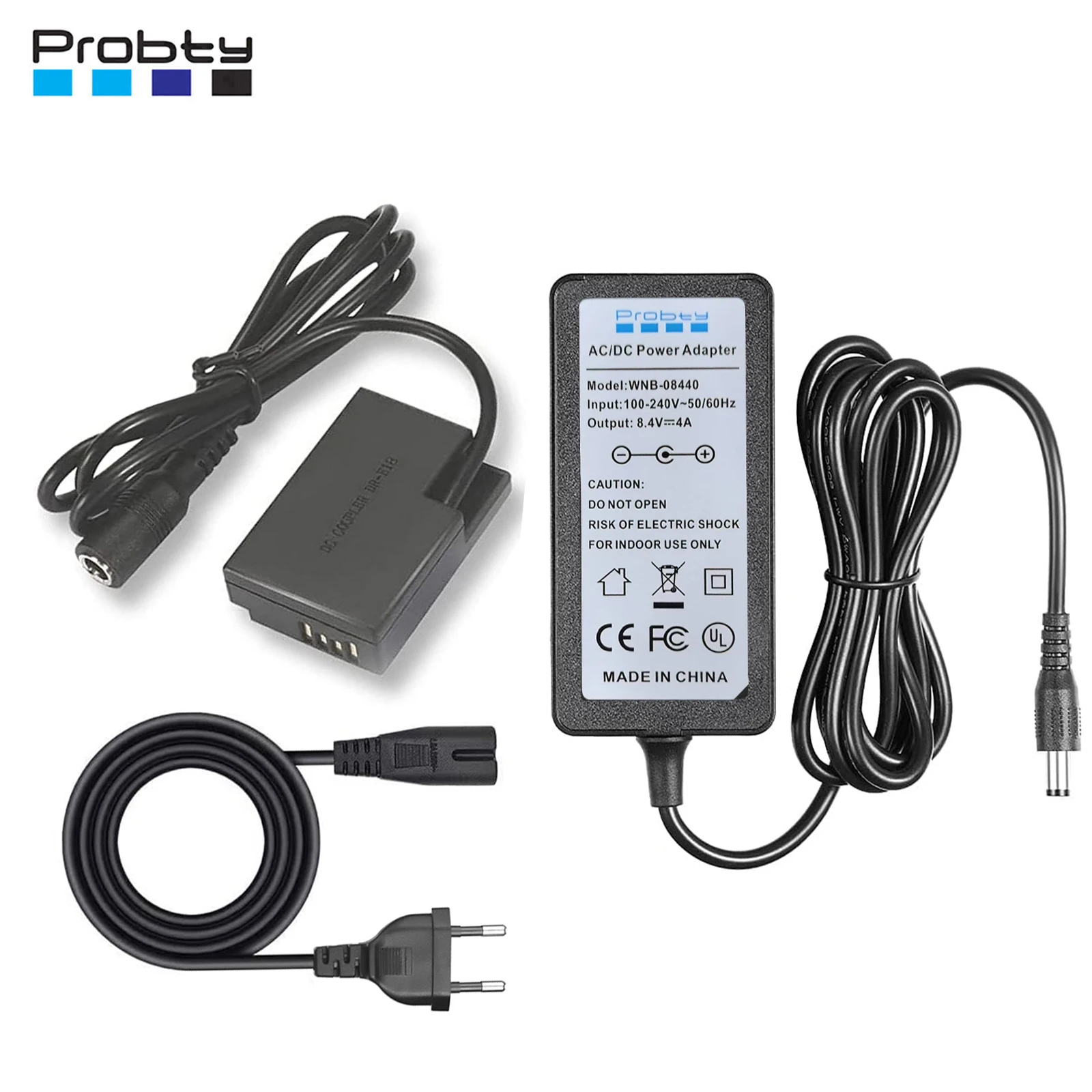 Probty ACK-E18 DR-E18 DC Coupler LP-E17 Dummy Battery AC Power Adapter Kit for Canon EOS Rebel SL2 SL3 T6i T6S T7i T8i 200D 200D