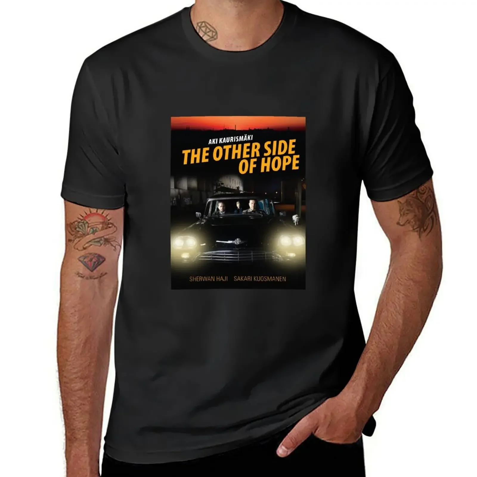 The Other Side Of Hope T-Shirt shirts graphic tee tees for a boy designer t shirt men