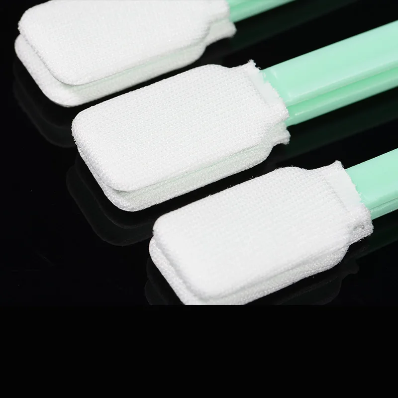 

2 упаковки двухслойных тампонов для чистки головки из полиэстера, беспыльные палочки для принтеров