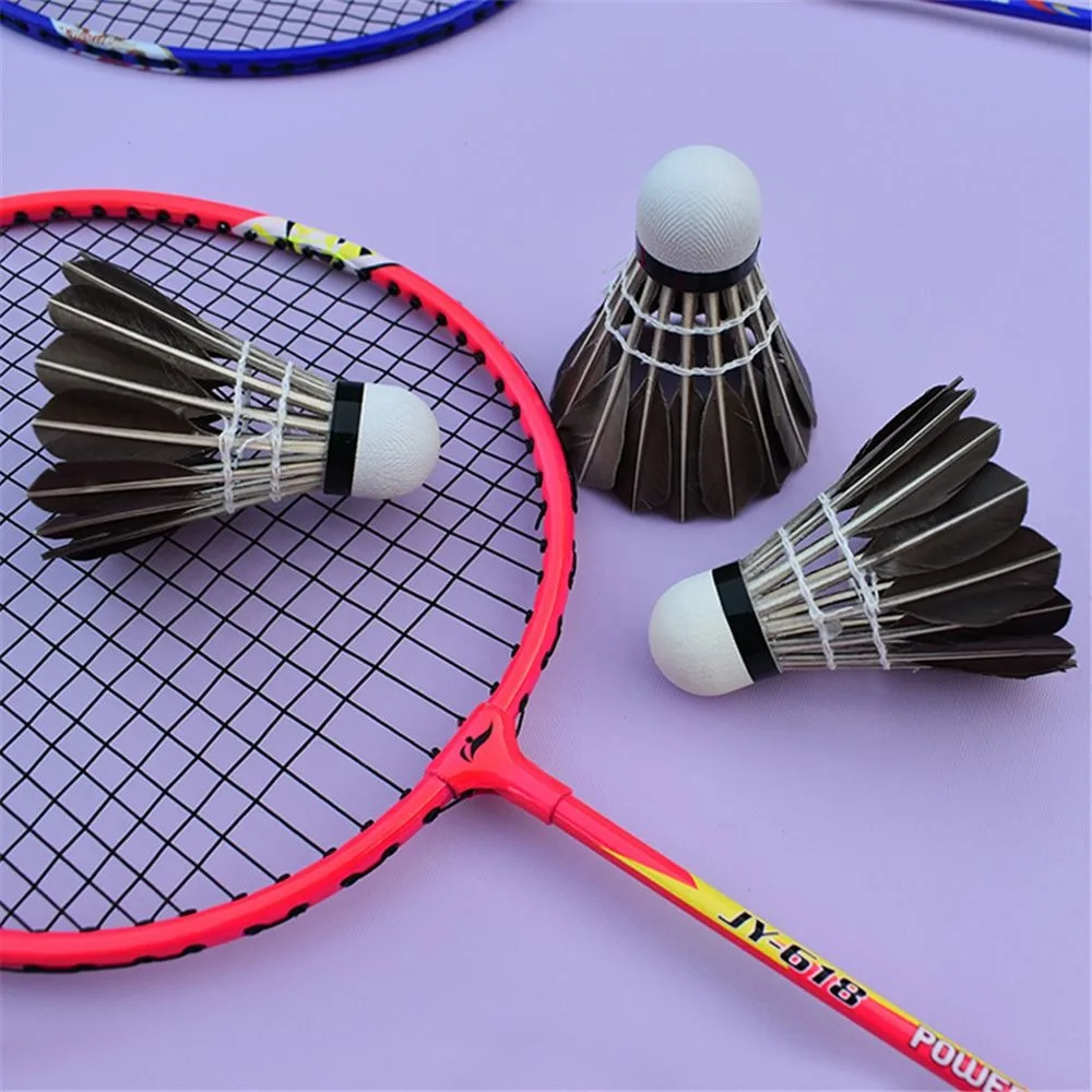 

3/6/12Pcs Badminton Shuttlecock Training Durable Black Goose Feather Professional Durable Stable Badminton Ball Sport Accessorie