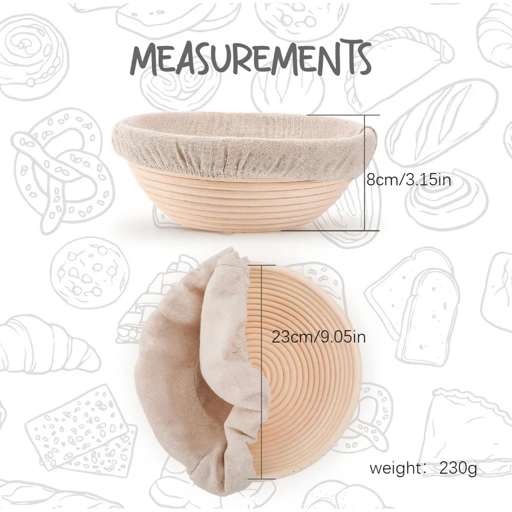 1Pcs Brot Beater Holzgriff Edelstahl Ring Kuchen Pizza Gebäck Keks Hefe Backen Teig Mixer Backen Liefert – Detail 12