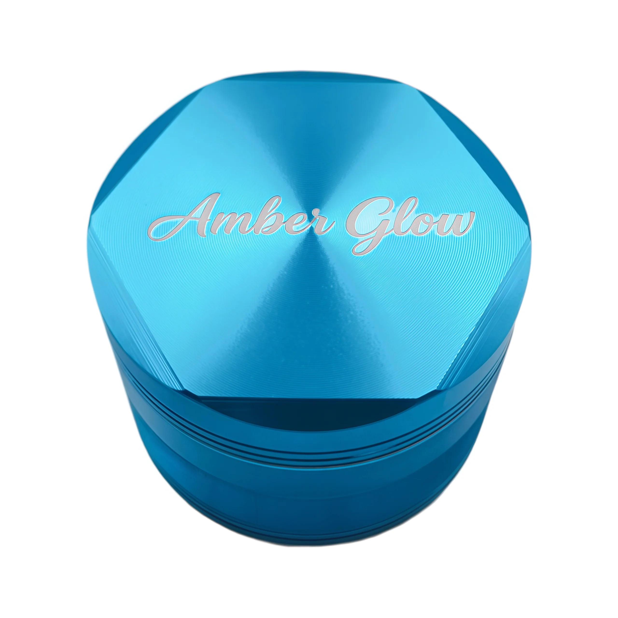 Professional 62mm 4-Layer Tobacco Grinder: Features a Precision Diamond-Cut Top for Grip,Herb Grinder,Smoking accessories