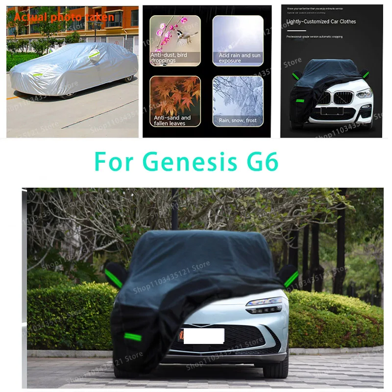 

For Genesis G6 auto body protection, anti snow, anti peeling paint, rain, water, dust, sun protection, car clothing