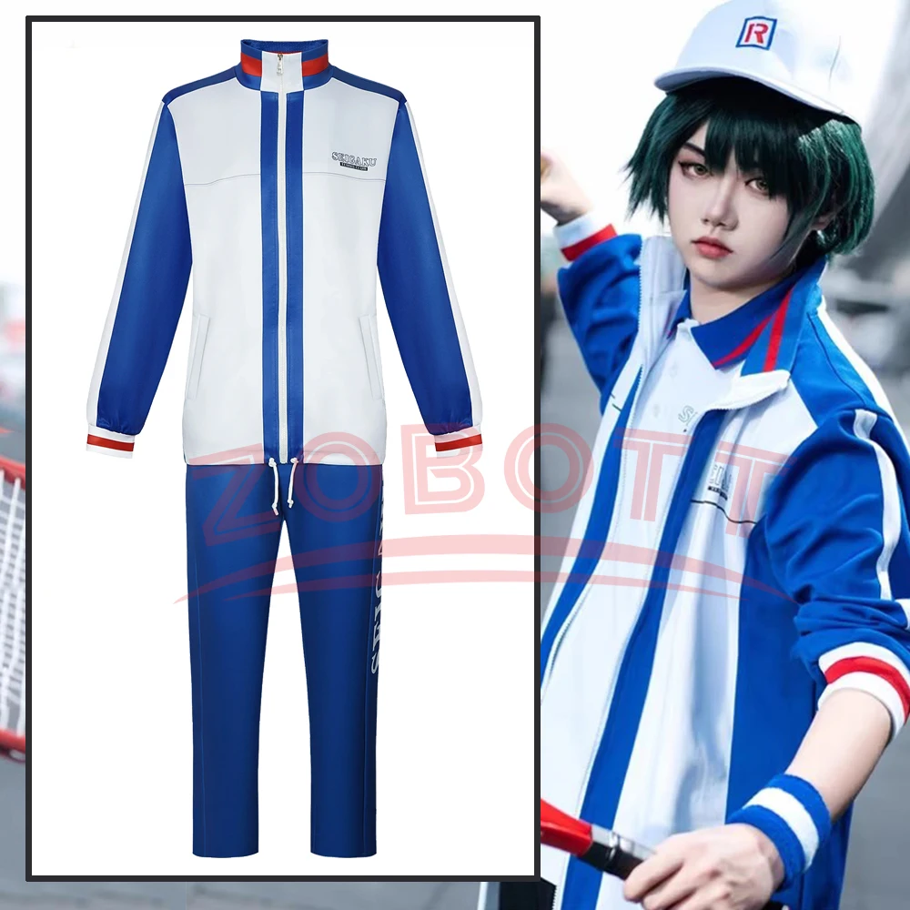 

The Prince Of Tennis Cosplay Ryoma Echizen Costume School Uniform Sportswear Wigs For Halloween Christmas Part Anime Manga