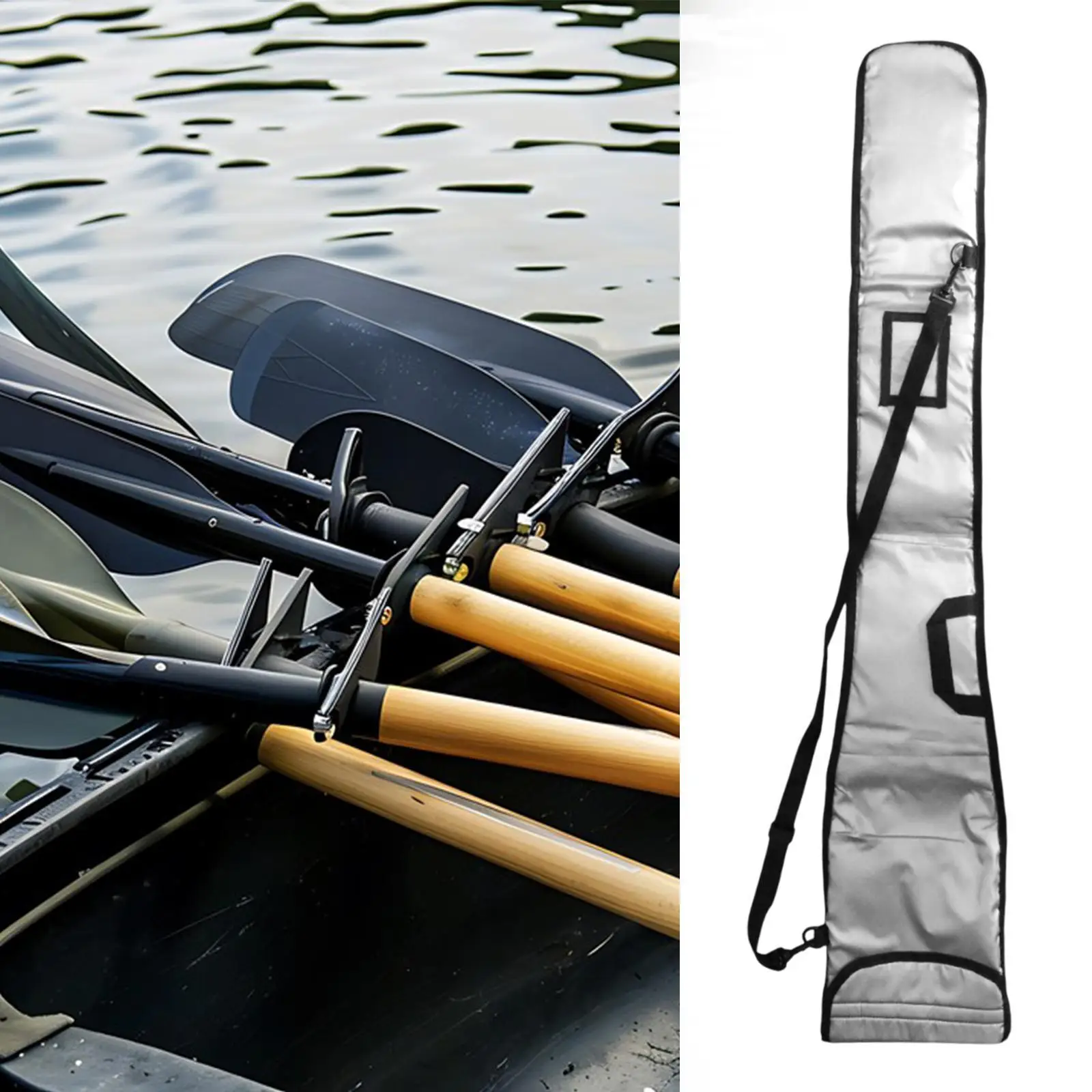Bolsa de remo de caiaque com alça para acessórios de caiaque Stand up Paddle Canoeing