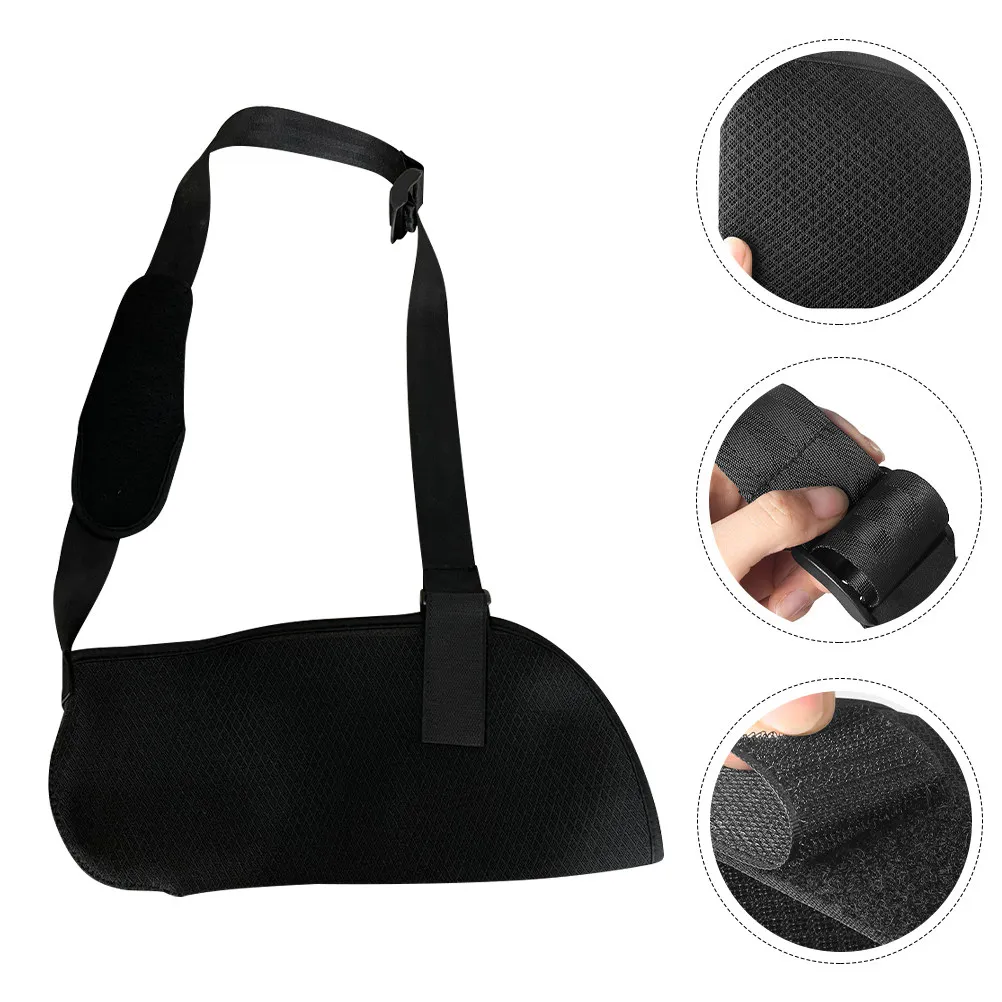 

Arm Fracture Sling Support Breathable Adjustable Shoulder Immobilizer Brace for Left Right Arm Pain Relief Shoulder Injury